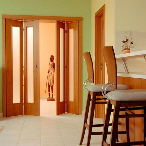 двери на кухню раздвижные гармошка Мурманск