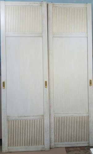 Двери для шкафа купе с фрезеровкой Мурманск